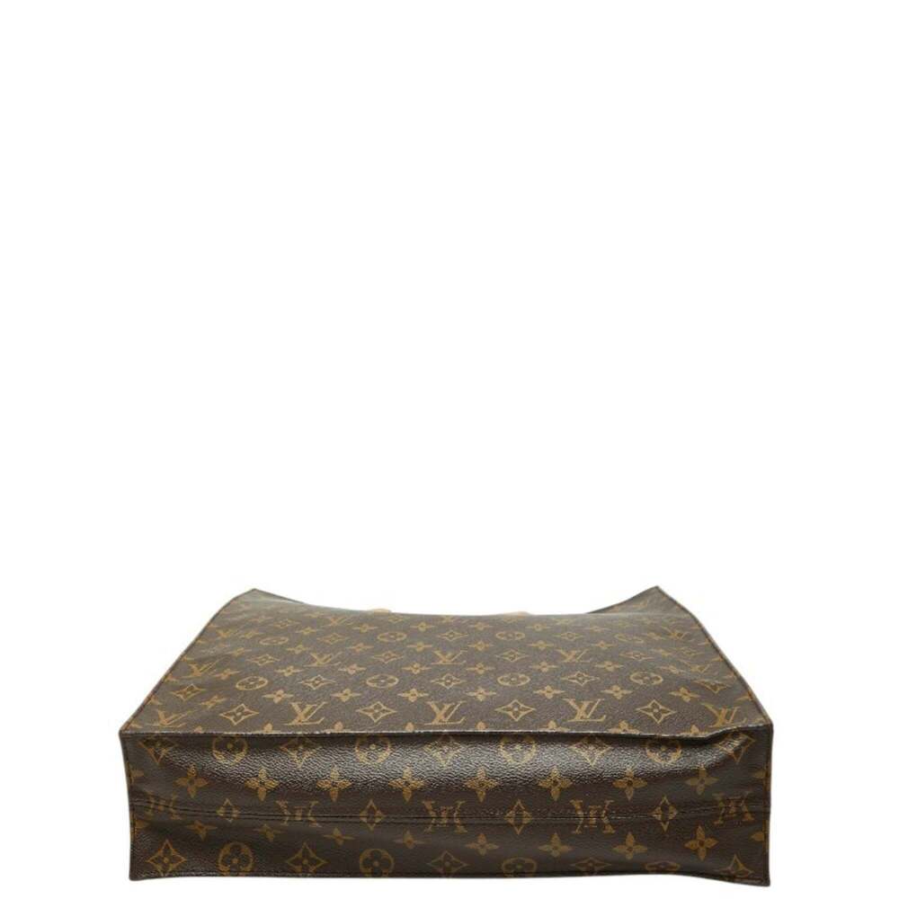 LOUIS VUITTON Brown Monogram Leather Tote Bag - Picture 3 of 11
